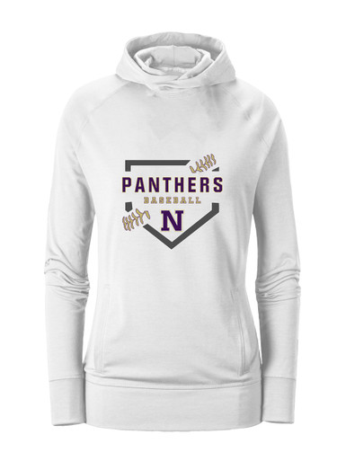 Navarro Panthers N Script Baseball #2 Women's Hoodie