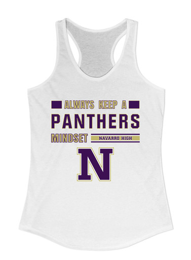 Navarro Panthers N Script Mindset Women's Tank Top
