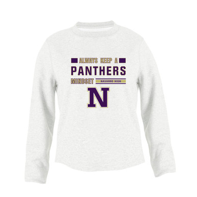 Navarro Panthers N Script Mindset Women's Sweatshirt