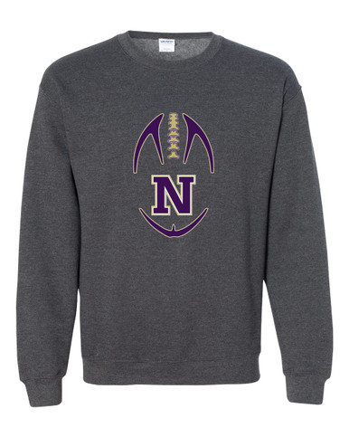 Navarro Panthers N Script Football #4 Men's Sweatshirt