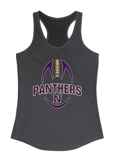 Navarro Panthers N Script Football #5 Women's Tank Top