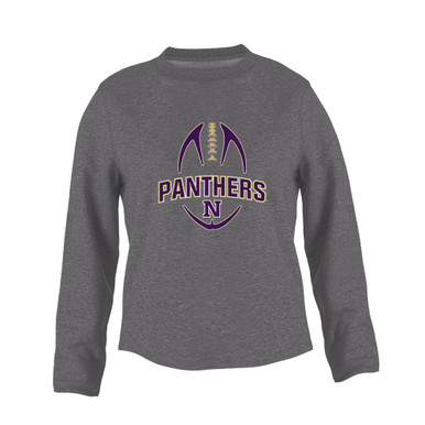 Navarro Panthers N Script Football #5 Women's Sweatshirt