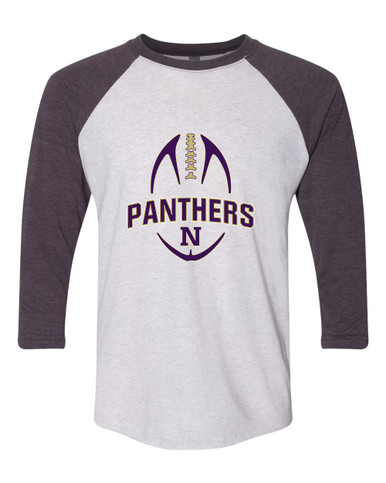 Navarro Panthers N Script Football #5 Men's Baseball T-Shirt