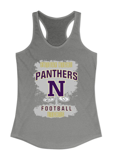 Navarro Panthers N Script Football #6 Women's Tank Top