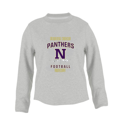 Navarro Panthers N Script Football #6 Women's Sweatshirt