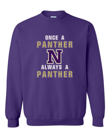 Navarro Panthers N Script Once A Men's Sweatshirt