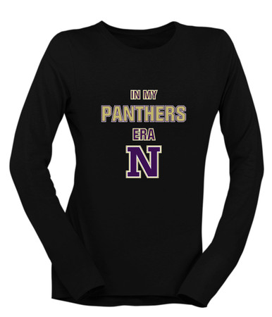 Navarro Panthers N Script Era #1 Women's Premium LS T-Shirt
