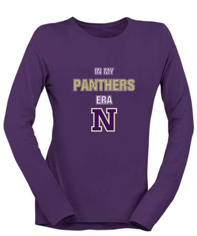 Navarro Panthers N Script Era #1 Women's LS T-Shirt