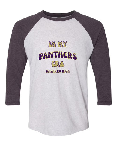 Navarro Panthers N Script Era #2 Men's Baseball T-Shirt