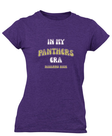Navarro Panthers N Script Era #2 Women's SS T-Shirt
