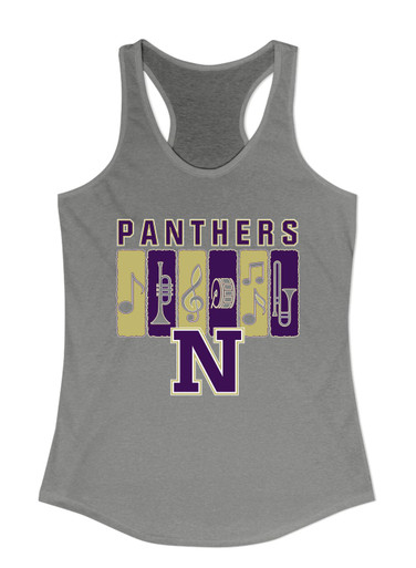 Navarro Panthers N Script Band # 2 Women's Tank Top