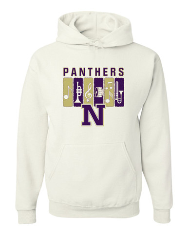 Navarro Panthers N Script Band # 2 Men's Premium Hoodie