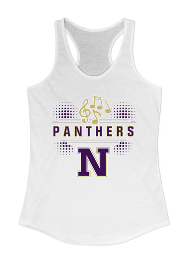 Navarro Panthers N Script Band # 3 Women's Tank Top
