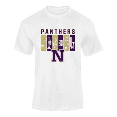 Navarro Panthers N Script Band # 2 Men's SS T-Shirt
