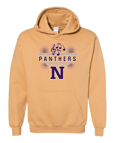 Navarro Panthers N Script Band # 3 Men's Hoodie