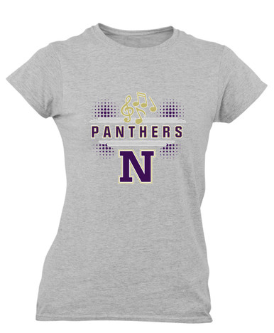 Navarro Panthers N Script Band # 3 Women's SS T-Shirt