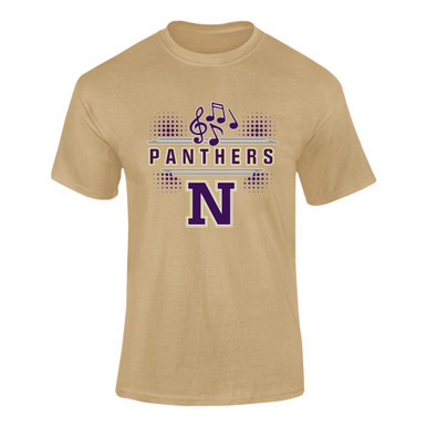 Navarro Panthers N Script Band # 3 Men's Premium SS T-Shirt