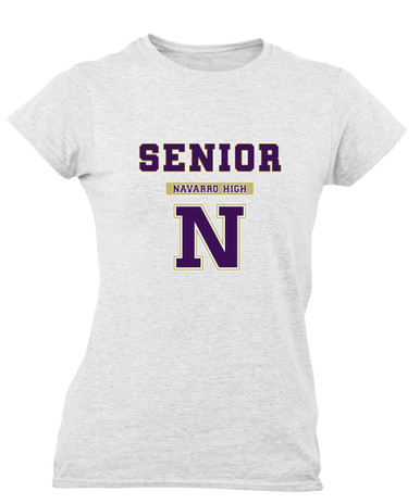 Navarro Panthers N Script Senior #2 Women's SS T-Shirt