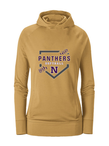 Navarro Panthers N Script Softball #2 Women's Hoodie