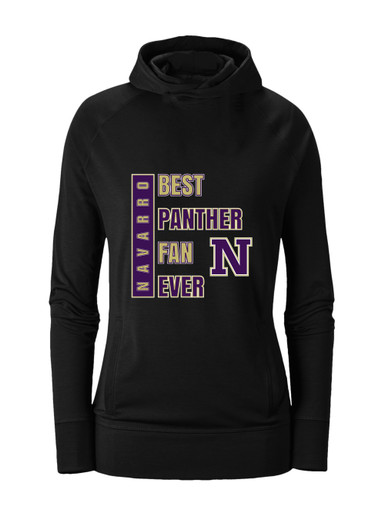 Navarro Panthers N Script Best Panther Fan Women's Hoodie