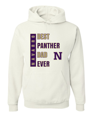 Navarro Panthers N Script Best Panther Dad Men's Premium Hoodie
