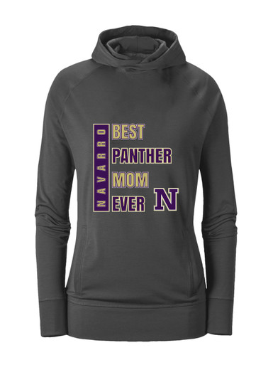 Navarro Panthers N Script Best Panther Mom Women's Hoodie