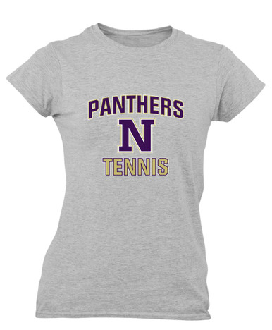 Navarro Panthers N Script Tennis Women's Premium SS T-Shirt