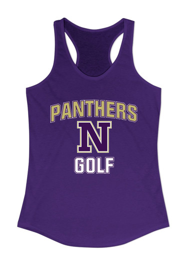 Navarro Panthers N Script Golf Women's Tank Top