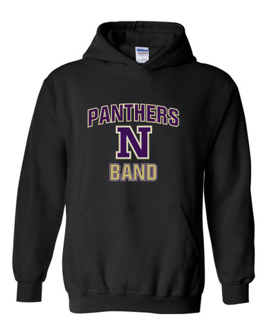 Navarro Panthers N Script Band # 1 Men's Hoodie