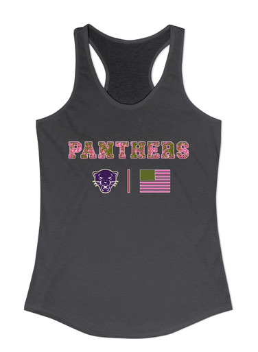 Navarro Panthers Pink Camo Flag Women's Tank Top