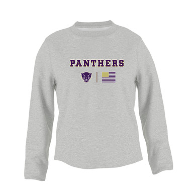 Navarro Panthers Team Colors Flag Women's Sweatshirt