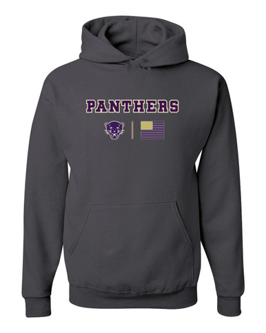 Navarro Panthers Team Colors Flag Men's Premium Hoodie