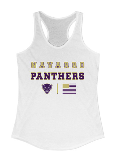 Navarro Panthers Spirit Flag Women's Tank Top