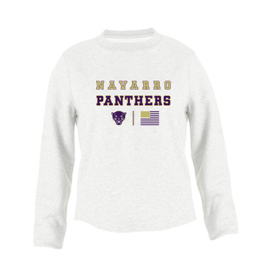 Navarro Panthers Spirit Flag Women's Sweatshirt