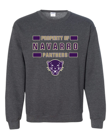 Navarro Panthers Property Of Men's Sweatshirt