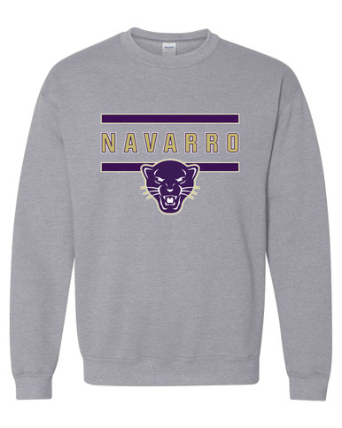 Navarro Panthers Mascot #4 Men's Sweatshirt