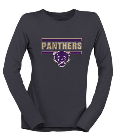 Navarro Panthers Mascot #5 Women's Premium LS T-Shirt