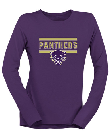 Navarro Panthers Mascot #5 Women's LS T-Shirt