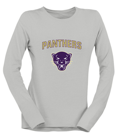 Navarro Panthers Mascot #6 Women's Premium LS T-Shirt
