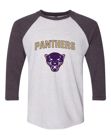 Navarro Panthers Mascot #6 Men's Baseball T-Shirt