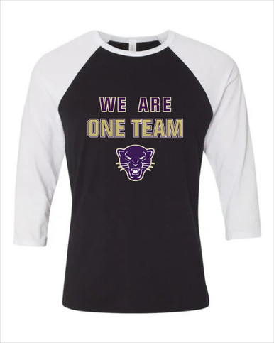 Navarro Panthers We Are One Team Men's Baseball T-Shirt