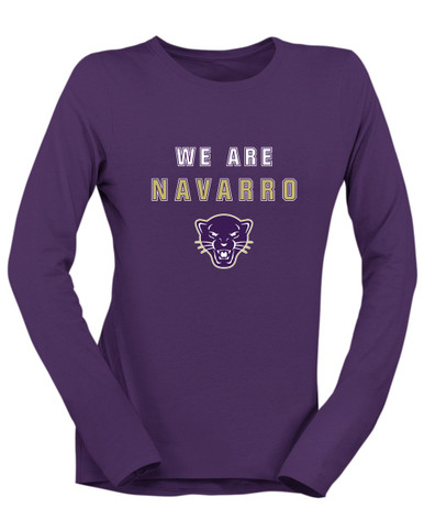 Navarro Panthers We Are Women's LS T-Shirt