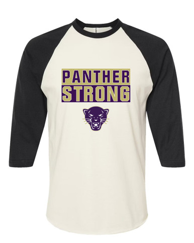 Navarro Panthers Strong #1 Women's Baseball T-Shirt