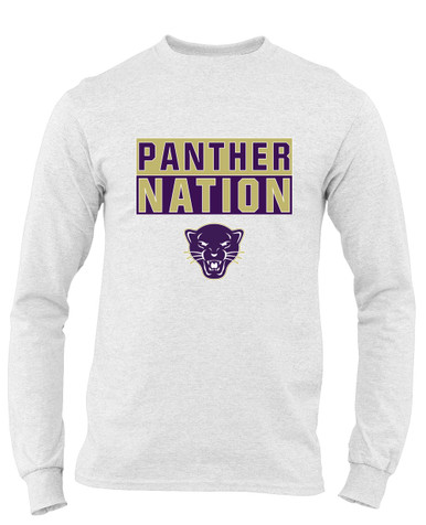 Navarro Panthers Nation #1 Men's Premium LS T-Shirt