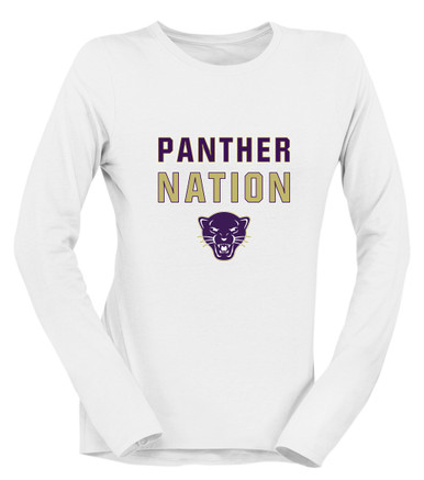 Navarro Panthers Nation #2 Women's LS T-Shirt