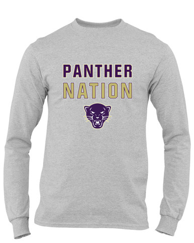 Navarro Panthers Nation #2 Men's LS T-Shirt