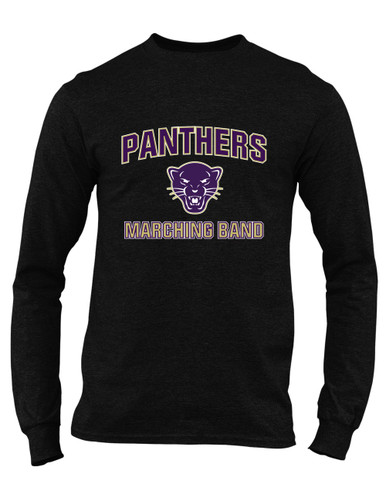Navarro Panthers Marching Band Men's LS T-Shirt