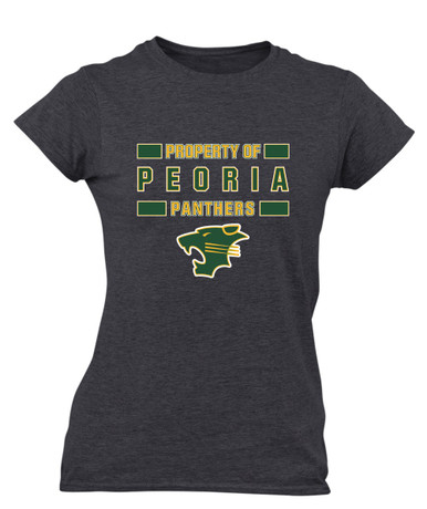 Peoria Panthers Property Of Women's SS T-Shirt