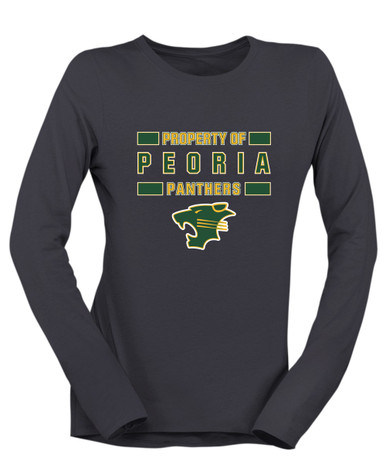 Peoria Panthers Property Of Women's LS T-Shirt