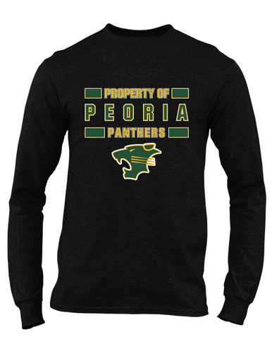 Peoria Panthers Property Of Men's LS T-Shirt